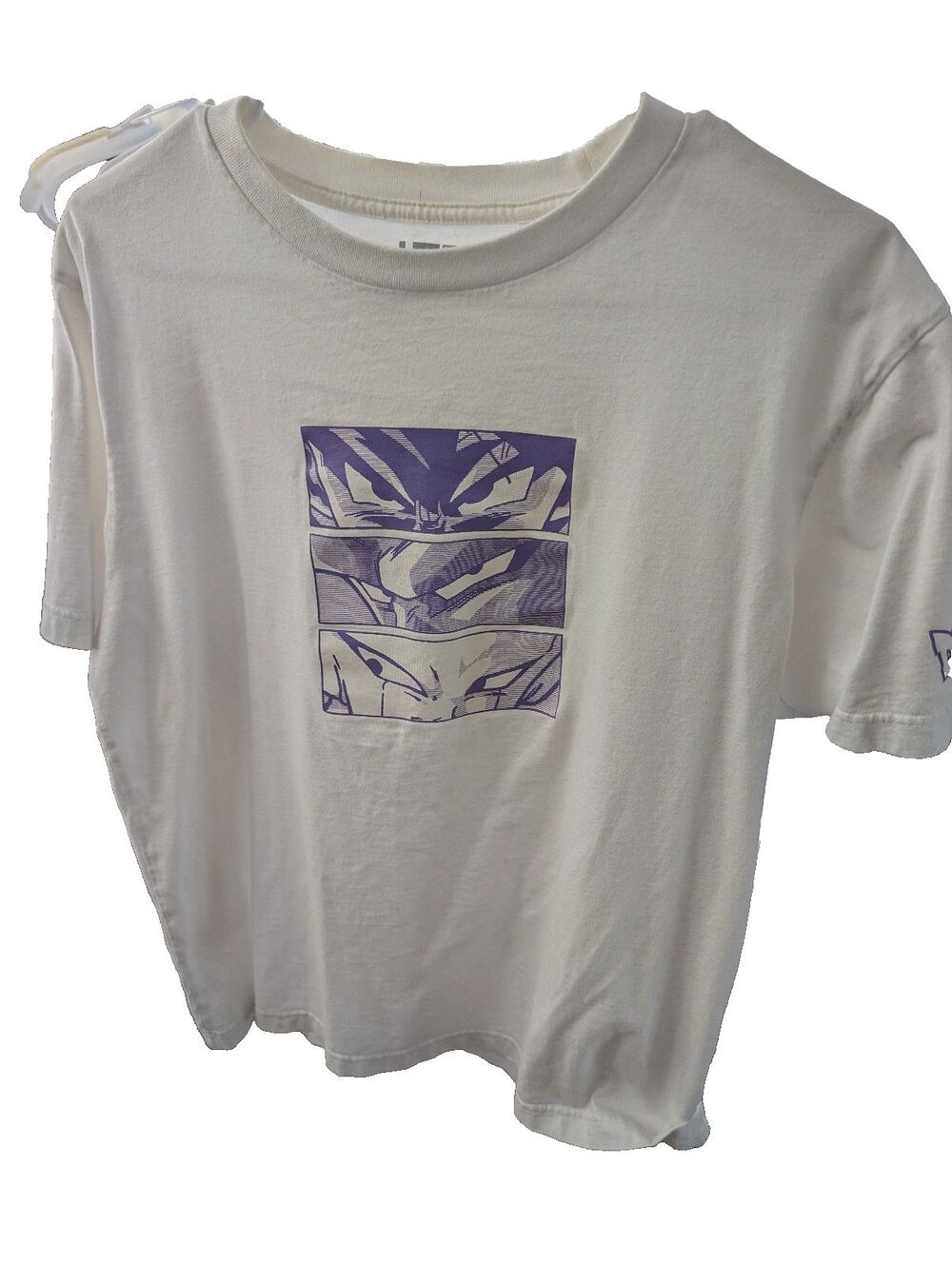Dragonball Z Tshirt Medium White Purple Graphics